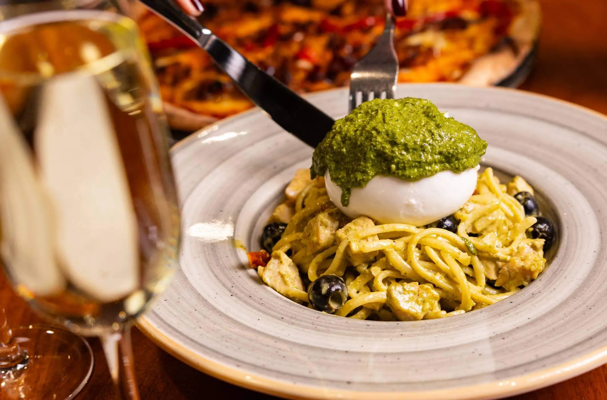 Murati's Pesto Pasta